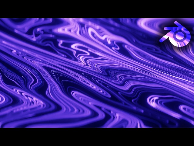 How to Create a Fluid Art Shader in Blender