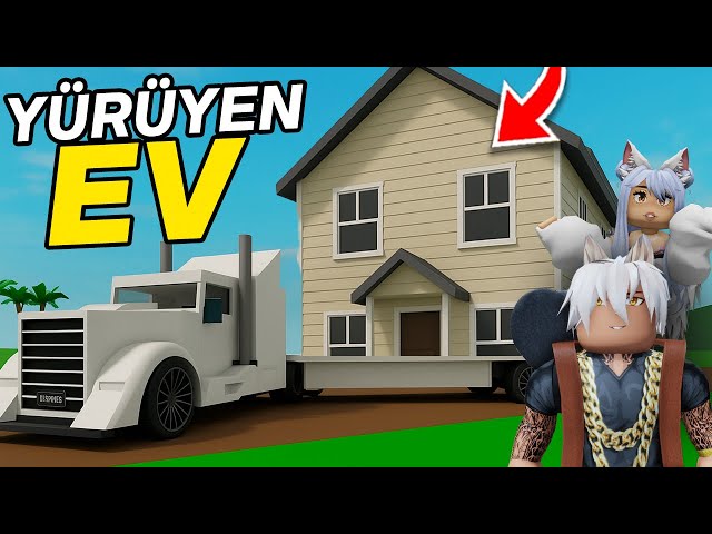 YÜRÜYEN EV 🤣 ARABAMIN ÜZERİNE EV YAPTIM! ROBLOX Brookhaven🏡RP