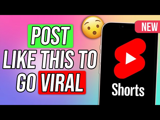 The Right Way To Upload YouTube Shorts To Go Viral in 2026 (new algorithm change)