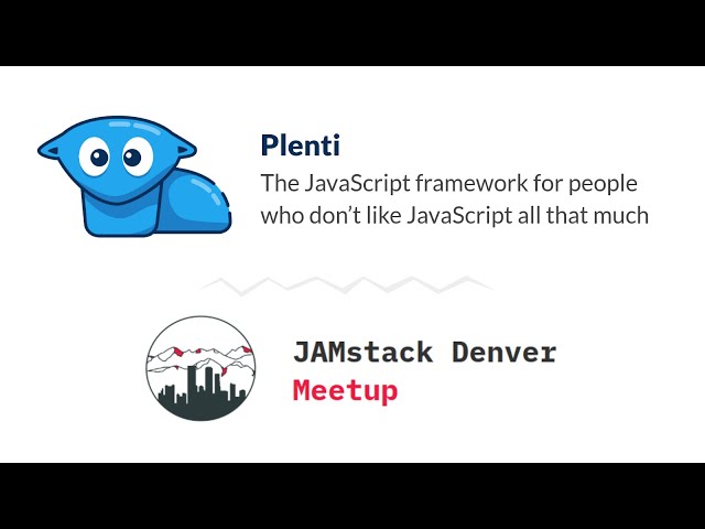 Plenti: The JavaScript framework for people who don't like JavaScript all that much