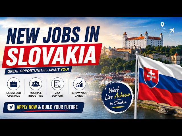 Slovakia work permit visa 2026 #newjobs #workpermit
