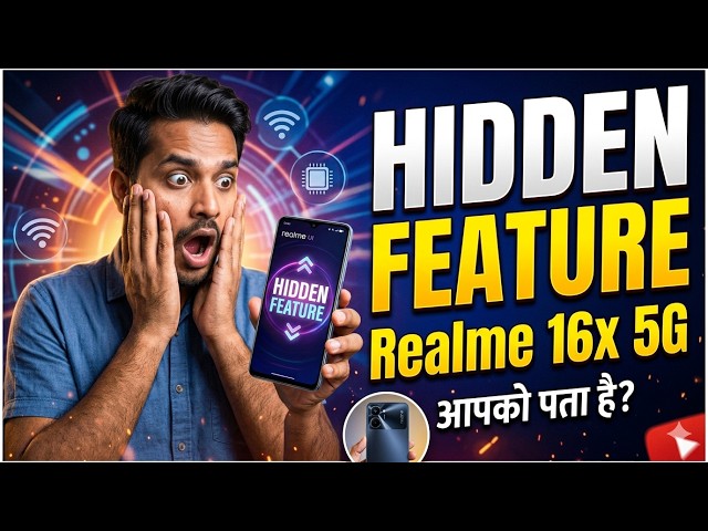Realme 16x 5G Top 10+ Hidden Features | Realme 16x 5G Tips and Tricks
