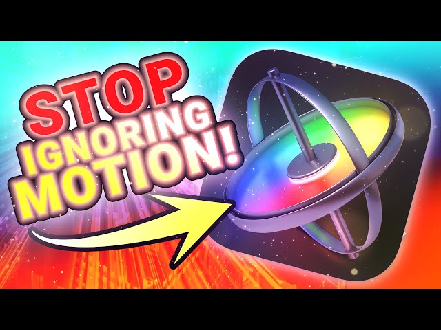 Why you really need to be using Apple Motion