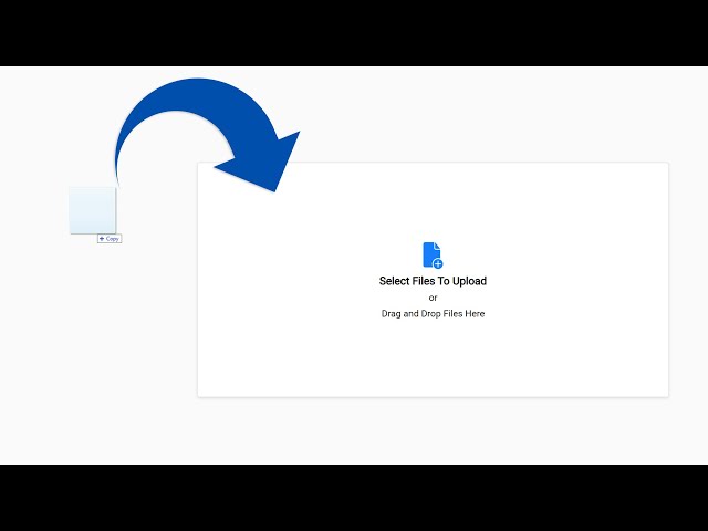 Upload images by drag and drop with preview images by HTML, CSS, JavaScript