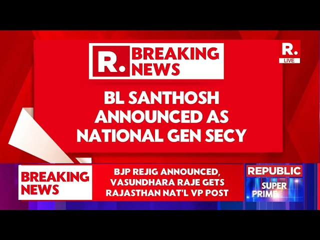 LIVE: BJP Reshuffle Today: New Team at 12 PM, Cabinet Changes May Follow