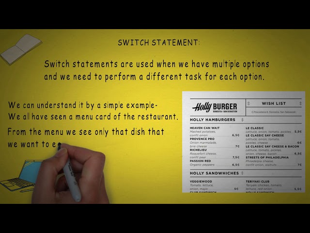 C Programming: Switch Structure (Menu Driven)