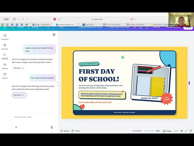 Teaching with Canva