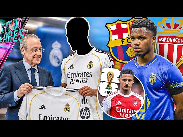 Florentino amarra 1er fichaje | Ansu Fati ya decidió | ¿Saliba fuera del Mundial? | Brasil ilusiona