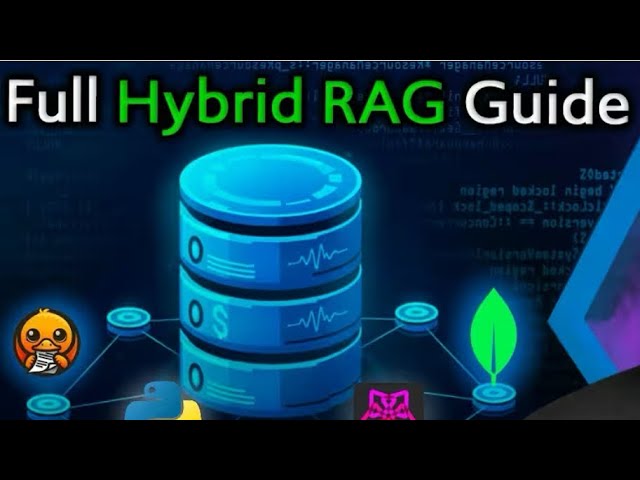 hybrid rag vector search + graph db search using neo4j and vector store | most ever powerful rag 