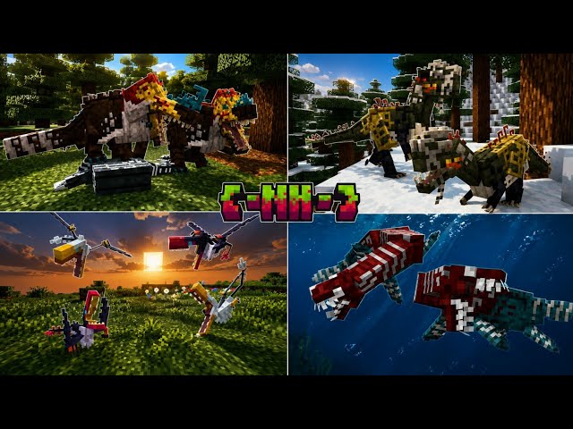 Nature Hunter is FINALLY HERE!  New Dinosaurs & More! | Minecraft Bedrock