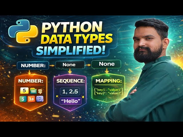 🔥Python Data Types Explained in Simple Words