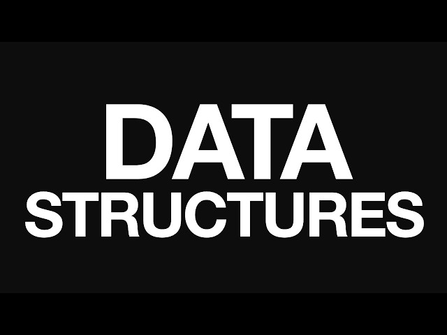 Give Me 40 Minutes, I'll Make Data Structures Click Forever