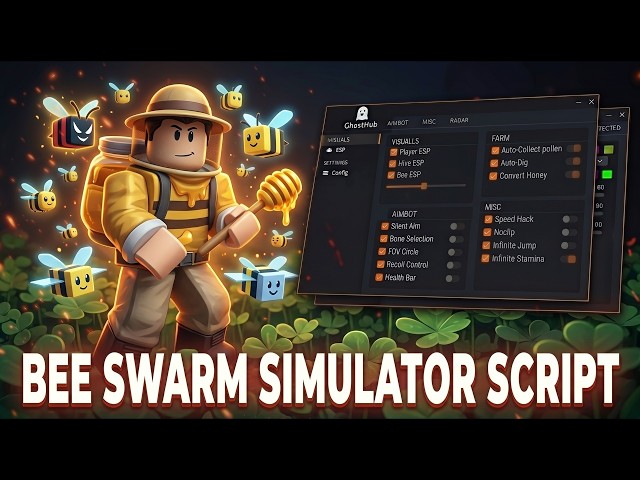 Bee Swarm Simulator Script 2026 - Free Auto Farm & GUI (No Key)