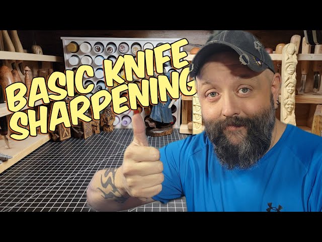 How To Sharpen a Carving Knife!