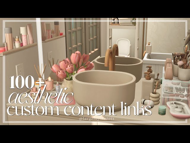 MUST HAVE Realistic & Aesthetic Clutter (100+ items) | The Sims 4 Simlish Maxis Match Custom Content