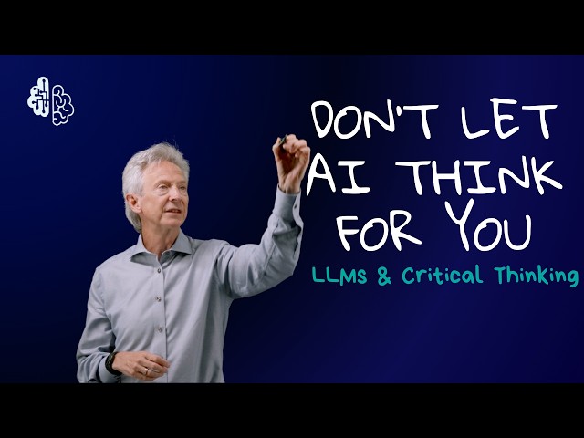 How to Use AI Without Letting It Think for You