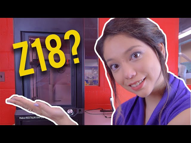 How to Use the Makerbot Replicator Z18 3D Printer