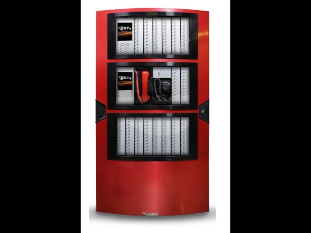 EST4 Fire Alarm Panel-Edwards EST4 panel Demo - Edwards Fire System-New Video 2023