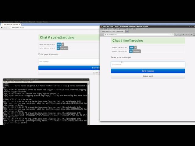 Creating a Websocket Chat Application with Vert.x