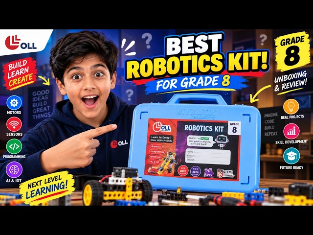 Best Robotics Kit for Grade 8 Students 🤖 | Advanced Robotics & Coding Kit | OLL #robotics #trending