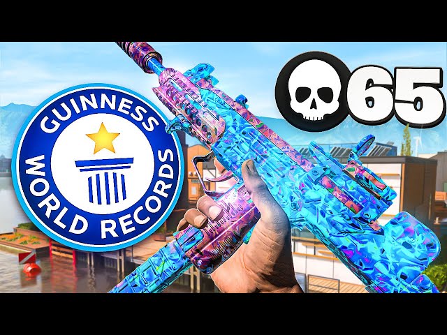 *NEW* 65 Kill World Record in Warzone 3! 🏆 (Vondel Warzone)
