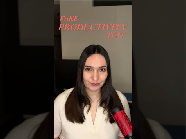 Fake Productivity Test for Software Engineers #productivity