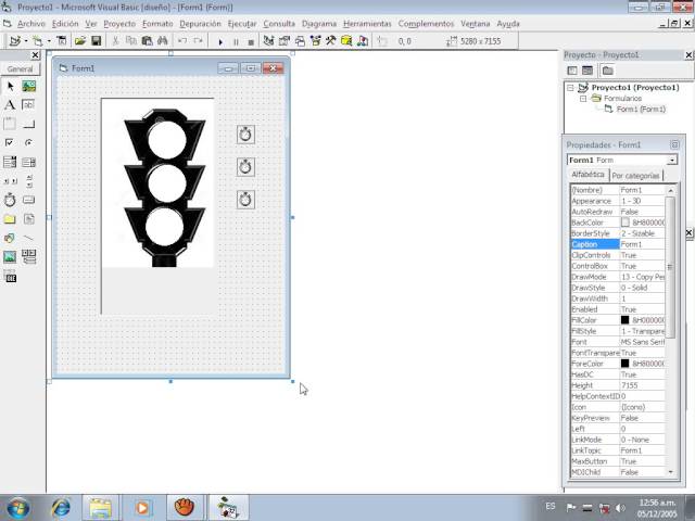 como hacer un semaforo en visual basic