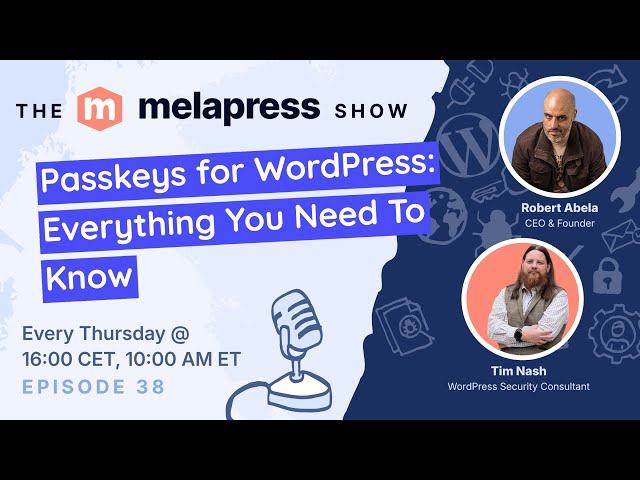 Passkeys for WordPress: Everything You Need to Know | Tim Nash (WP Security 101)
