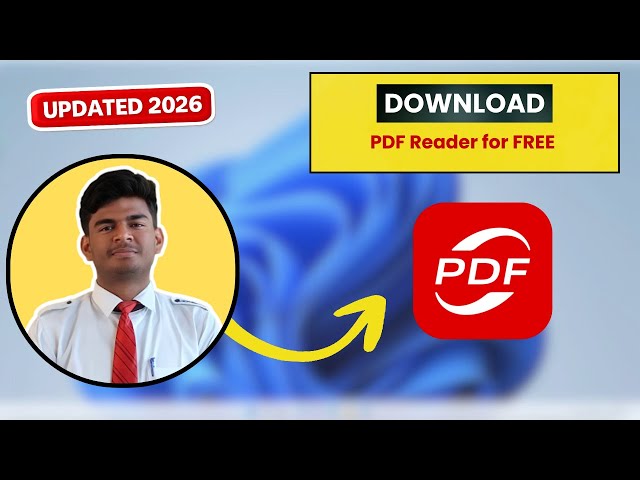 How to Download and Install PDF Reader on Windows 10/11 (2026) | Open & Read PDFs FREE