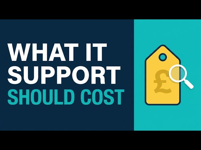 How Much Should Small Business IT Support Actually Cost? (Real Numbers)