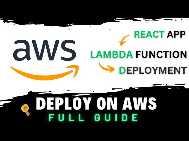 Deploy React App on AWS Lambda – Serverless Hosting Tutorial Step by Step