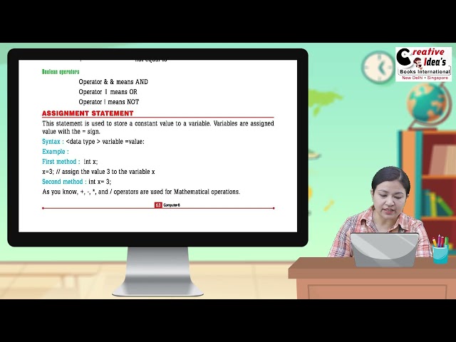 Ch 6 | Creative Idea's Books Publications | Basics Of Java |Book 8 |For children