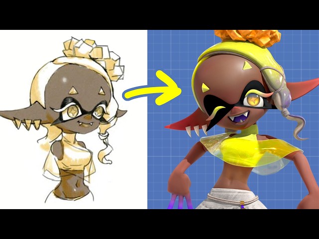 How Splatoon's idols were created