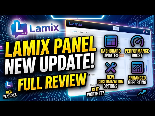 Lamix Panel New Update Explained: New Features, Dashboard & Full Review Bangla