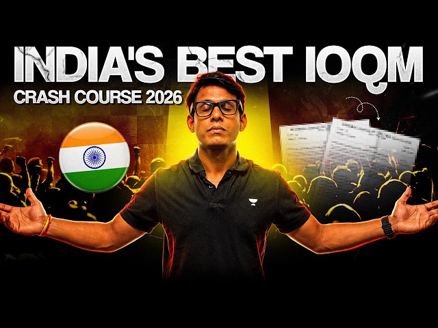 The Only IOQM Crash Course You Need in 2026