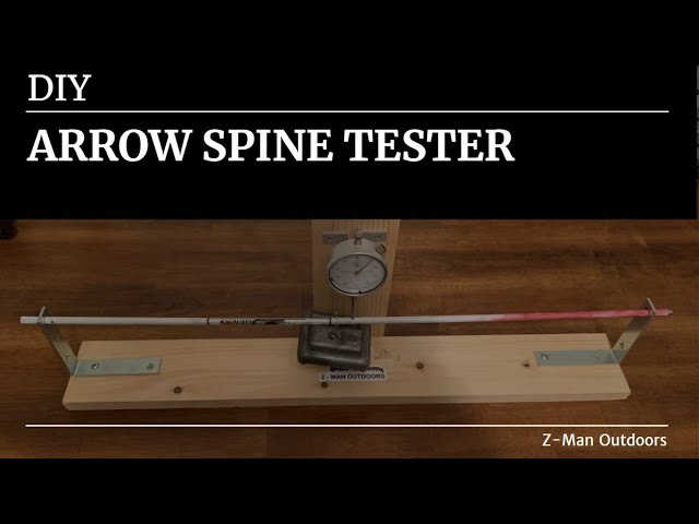 DIY Arrow Spine Tester: Cheap & Easy