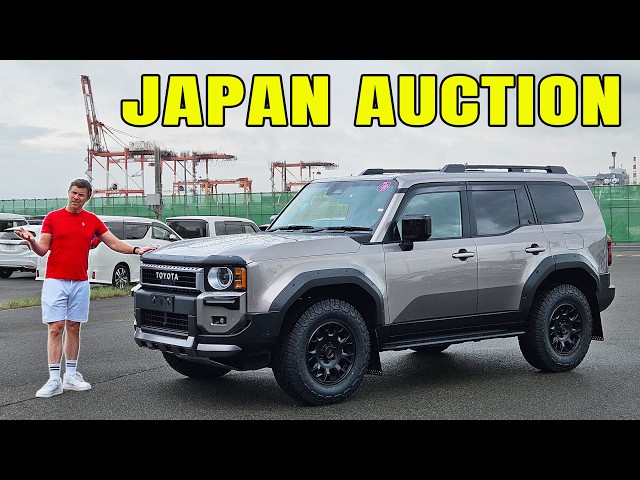 I Bought a Land Cruiser at Auction IN Japan!