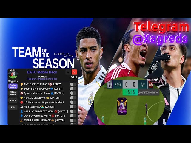 FC Mobile Hack/Mod 2026 - AutoWin H2H👥 | AutoGoal VSA⚽ | Disconnect H2H Hack🌐 | Anti Banned Bypass✅👑