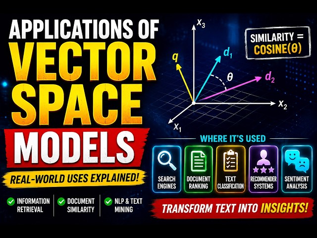 Applications of Vector Space Models Made Easy
