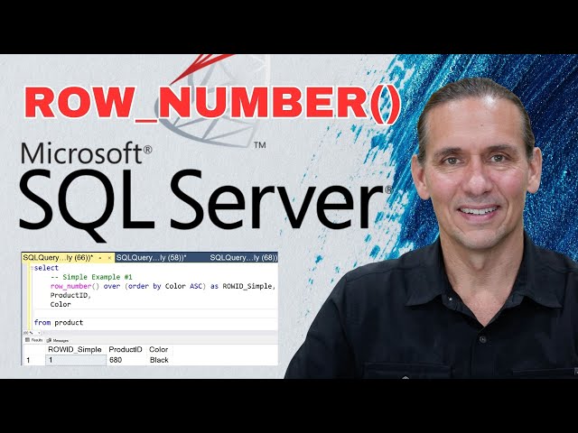 SQL Server ROW_NUMBER() Tutorial with Examples | Billy Thomas ALLJOY Data