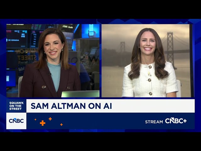 Sam Altman on AI: 'We've not had the iPhone moment'