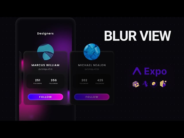 How to Use Blur View in React Native Expo | Complete Guide for Beginners (2024)