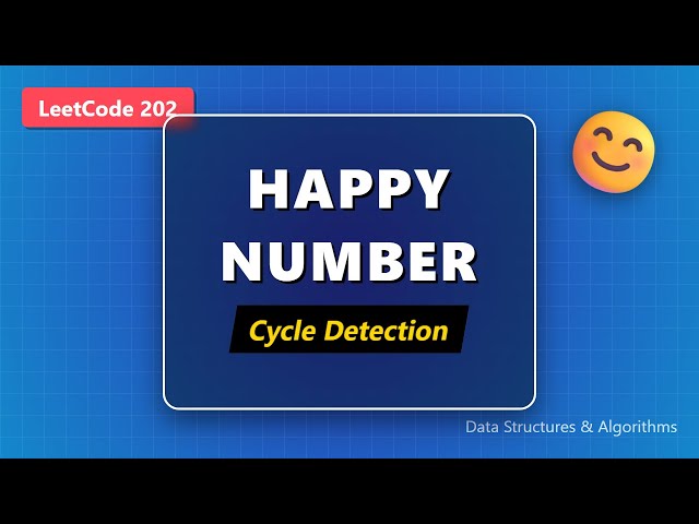 Happy Number (LeetCode 202) - Detect Cycle in Number Transformation