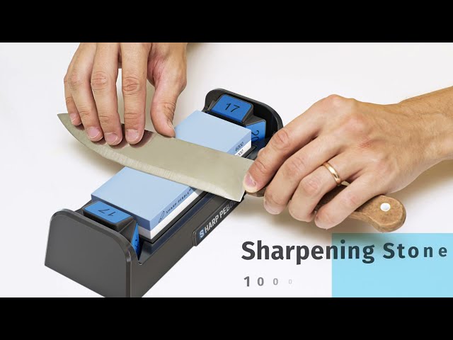 How to Sharpen a Knife with a Sharp Pebble Sharpening Stone?