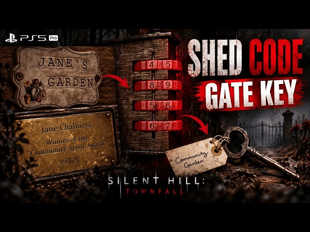 Silent Hill: Townfall — Jane’s Garden Shed Code & Gate Key | PS5 Pro