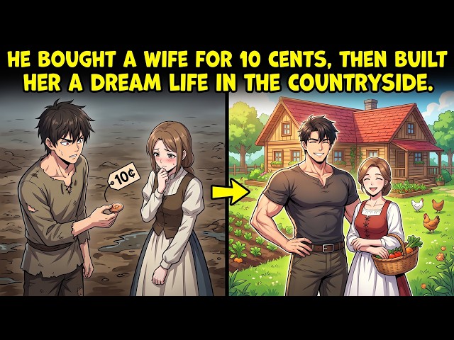 He Bought A Wife For 10 Cents, Then Built Her A Dream Life In The Countryside