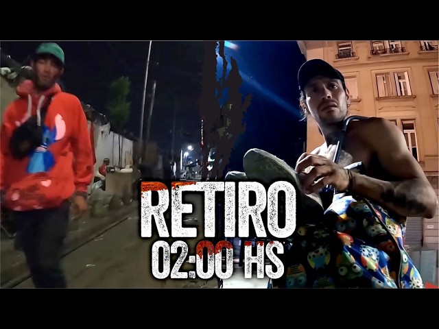 Retiro, Así es la MADRUGADA EN RETIRO