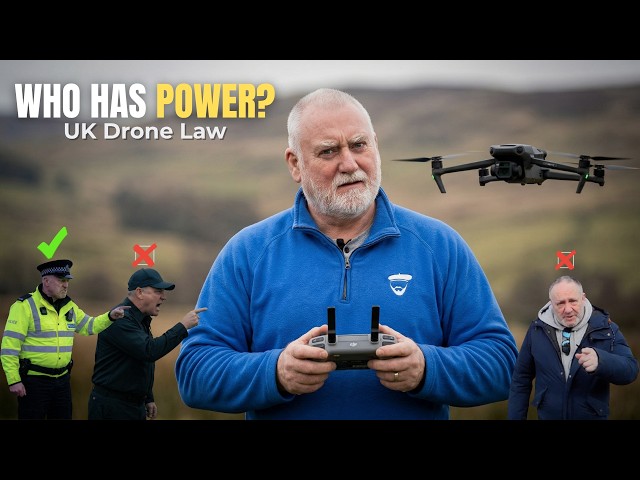 Who Can LEGALLY Stop You Flying a Drone in the UK?