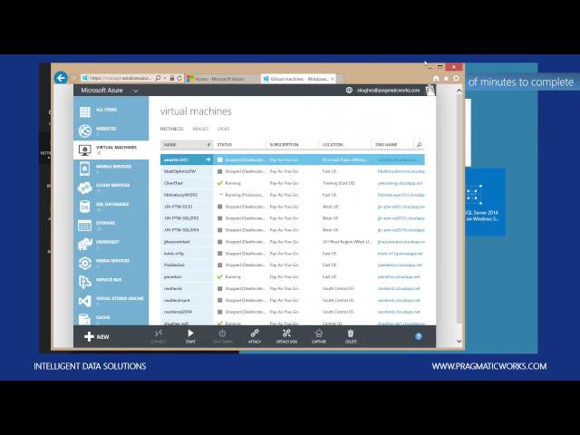 Implementing SSAS in Azure