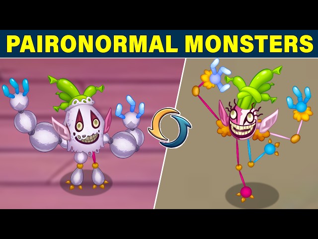 [Major/Minor] All Paironormal Monsters (My Singing Monsters)